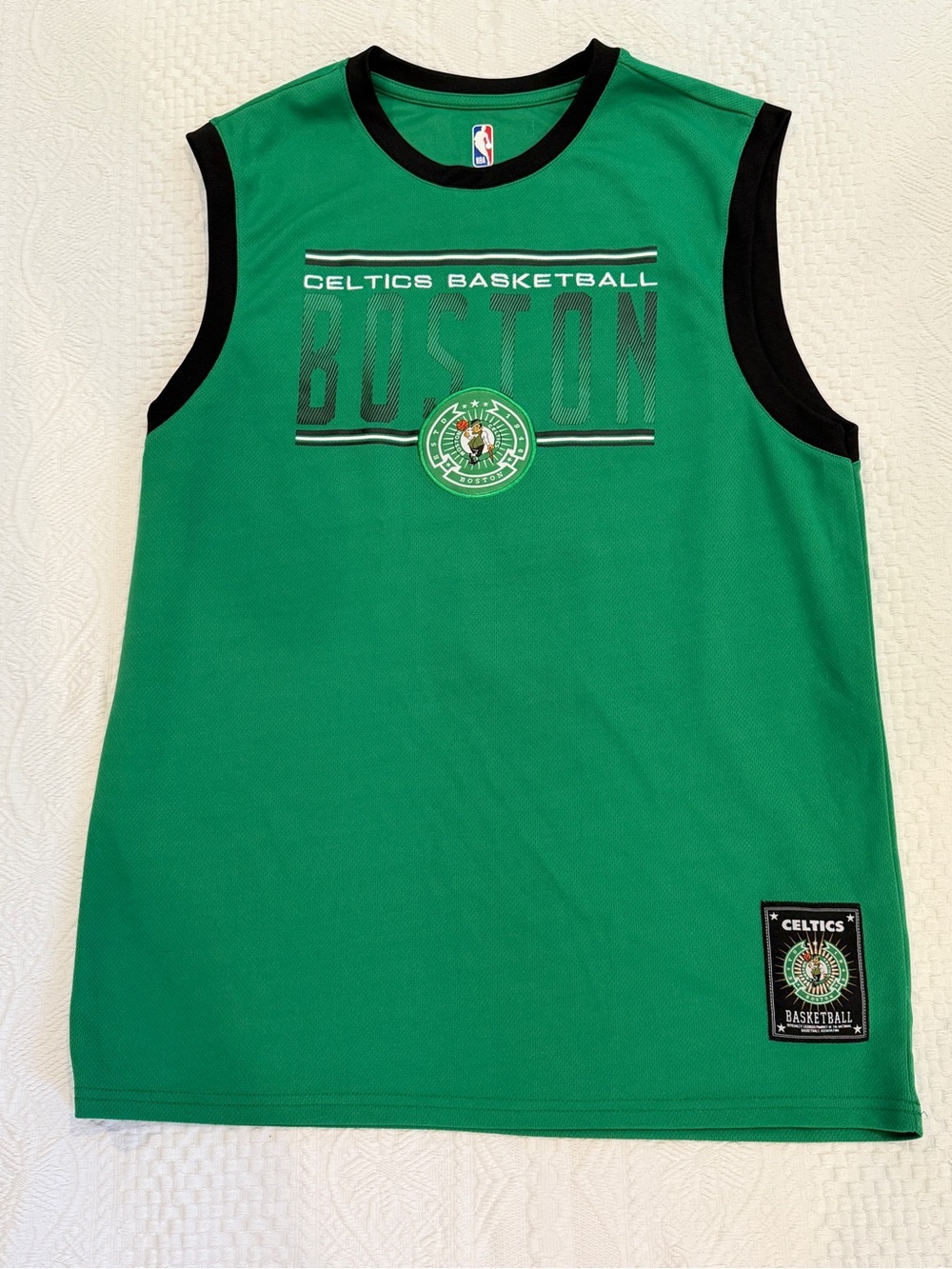 Boston Celtics Jayson Tatum Number 0 Jersey Size Large L NBA - Picture 2 of 7